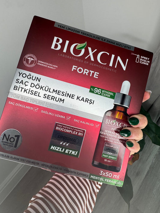 Bioxcin forte anti hair loss serum 3 x 50ML