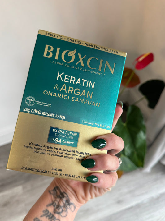 Bioxcin Keratin & Argan Repair Shampoo 300ML
